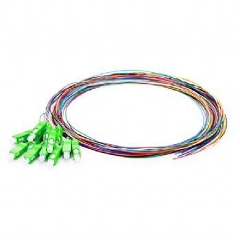 Pigtail SM SC/APC 0.9 mm   1.0 m-12FO-PE BAG