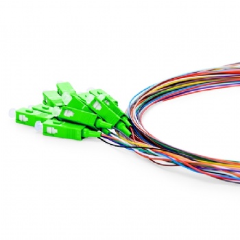 Pigtail SM SC/APC 0.9 mm   1.0 m-12FO-PE BAG