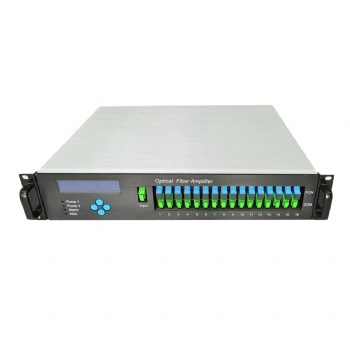1550nm EDFA 4-Port | WDM | 16×23dBm | SC/APC & SC/UPC